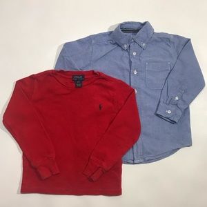 Boys Long Sleeve Shirt Bundle